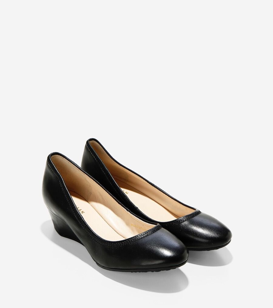 【通販 人気】 セイディ ウェッジ 40mm womens. 0.0 | COLE_HAAN 靴