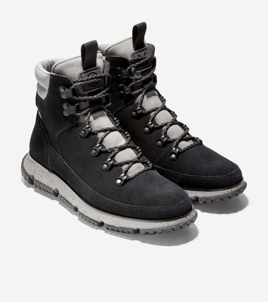 COLE HAAN 黒 スエード 登山靴
