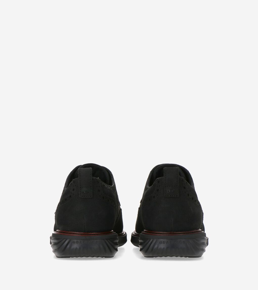 グランドエボリューション ショートウィング オックスフォード mens.