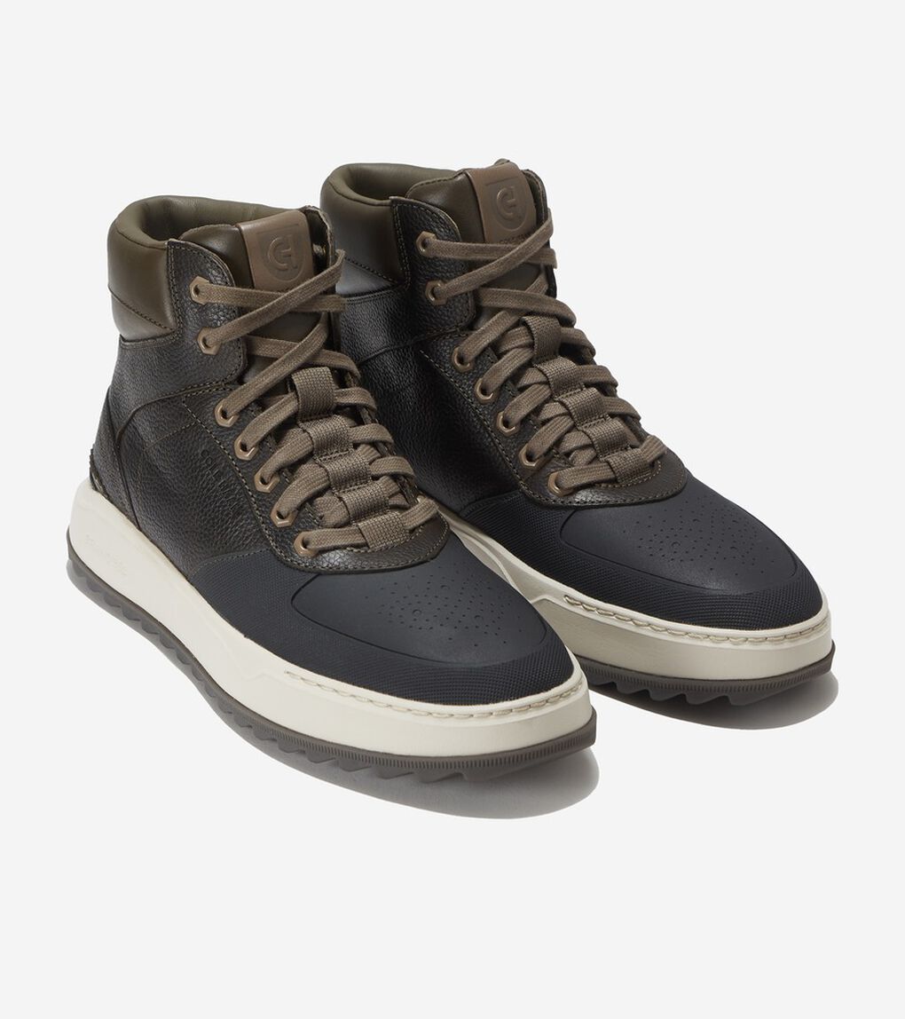 グランドプロ クロスオーバー スニーカーブーツ mens.