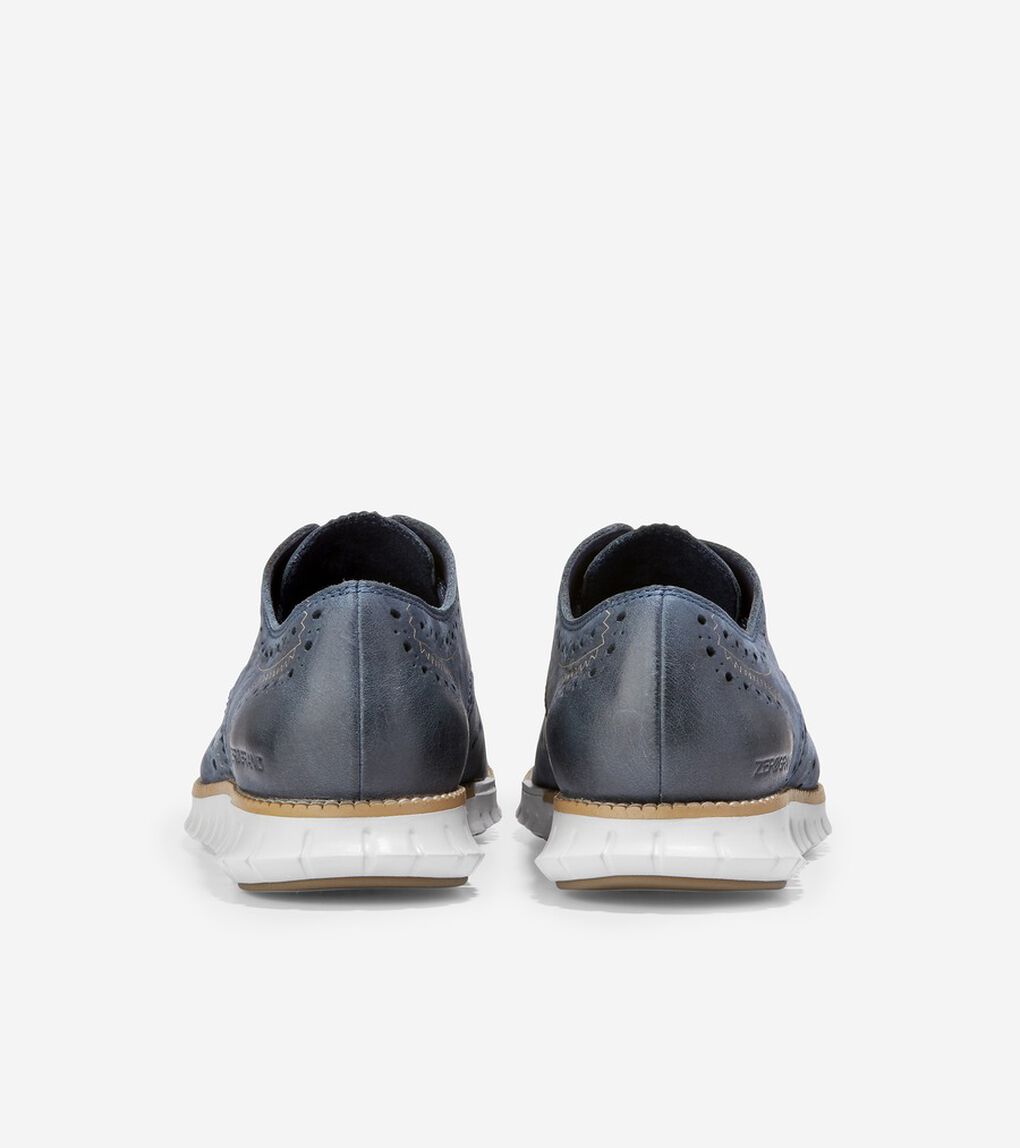 ゼログランド ウィングチップ  オックスフォード mens.
