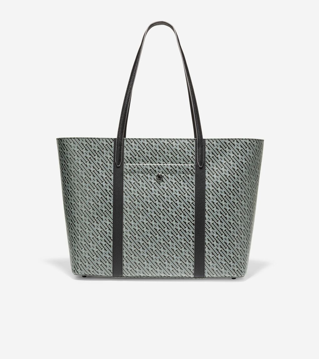 コーテッド キャンバス トップ ジップ トート womens.