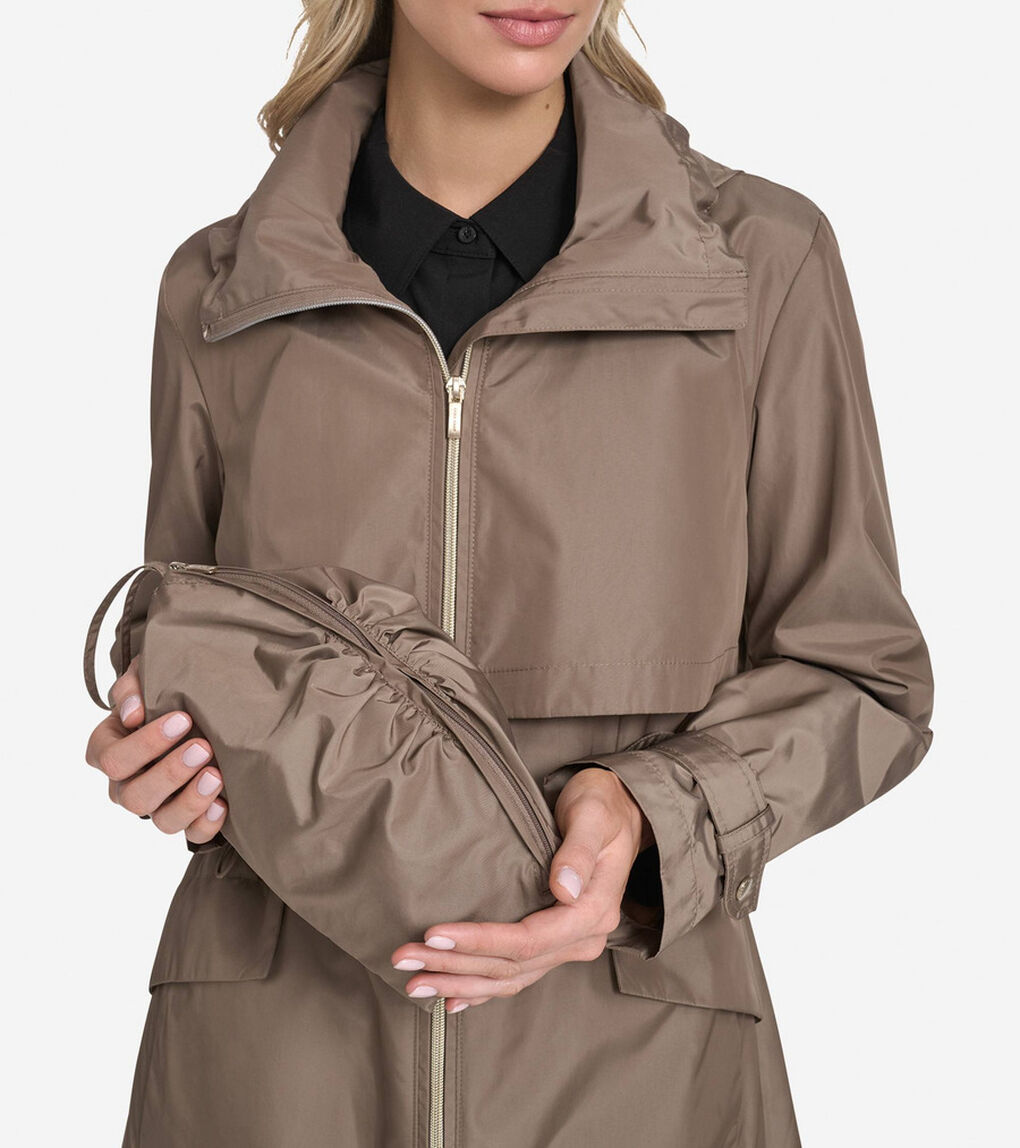 パッカブル トレンチ コート womens.