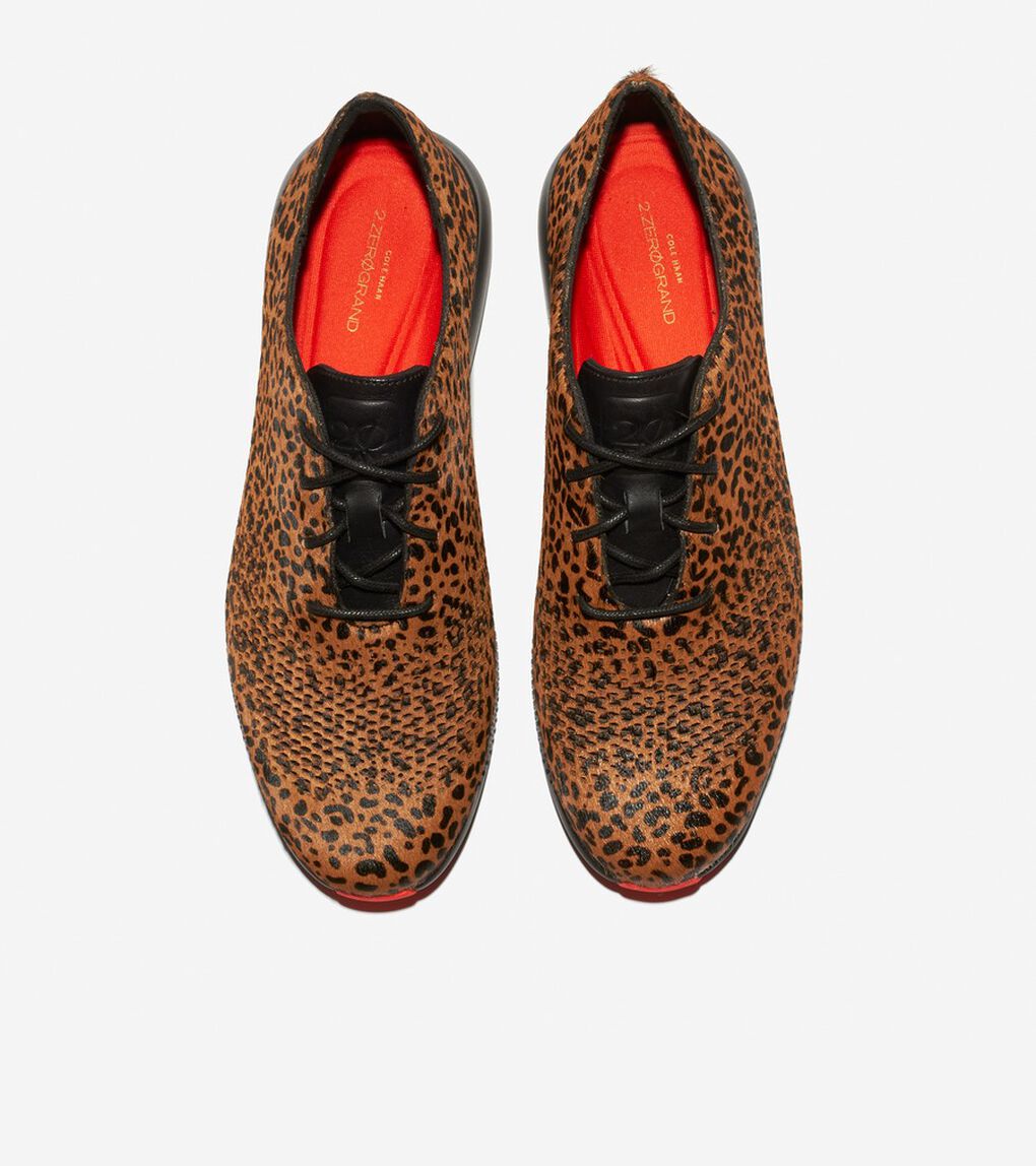 2.ゼログランド レーザー ウィングチップ オックスフォード womens.