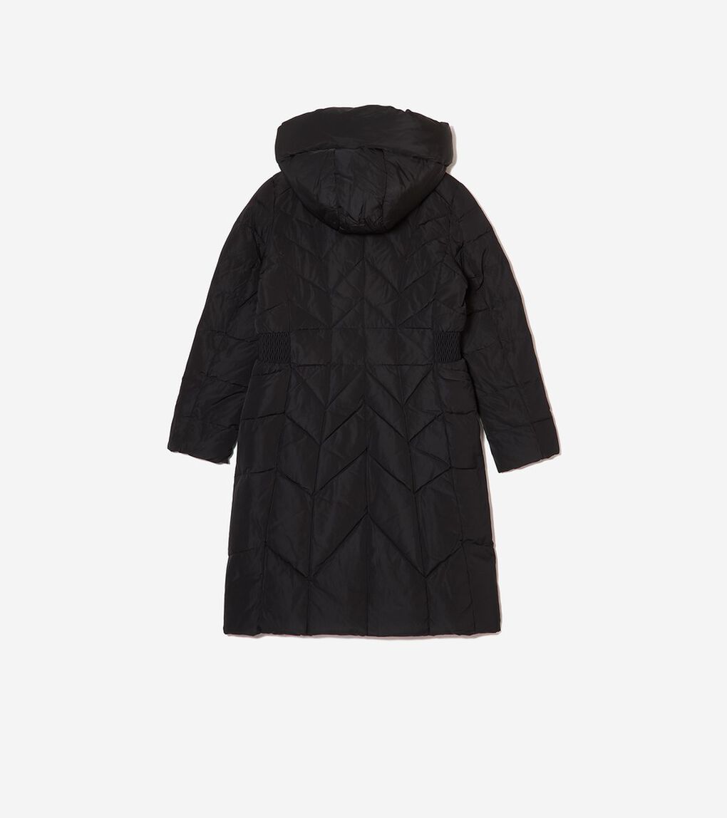 タフタ ダウンコート womens.