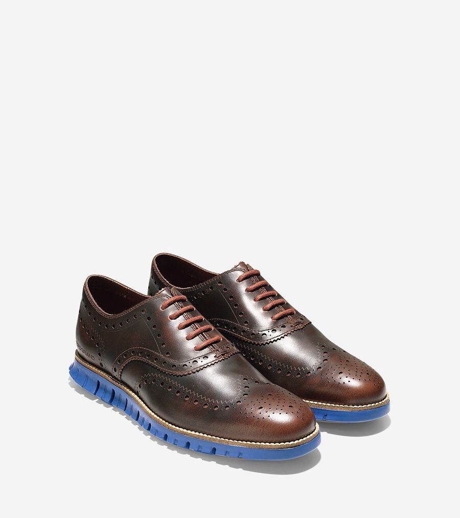 セ*ナ様 ✨極美品✨COLE HAAN ゼログランド ウィングオックスフォード ゼログランド ウィング オックスフォード mens. 0.0 | COLE_HAAN