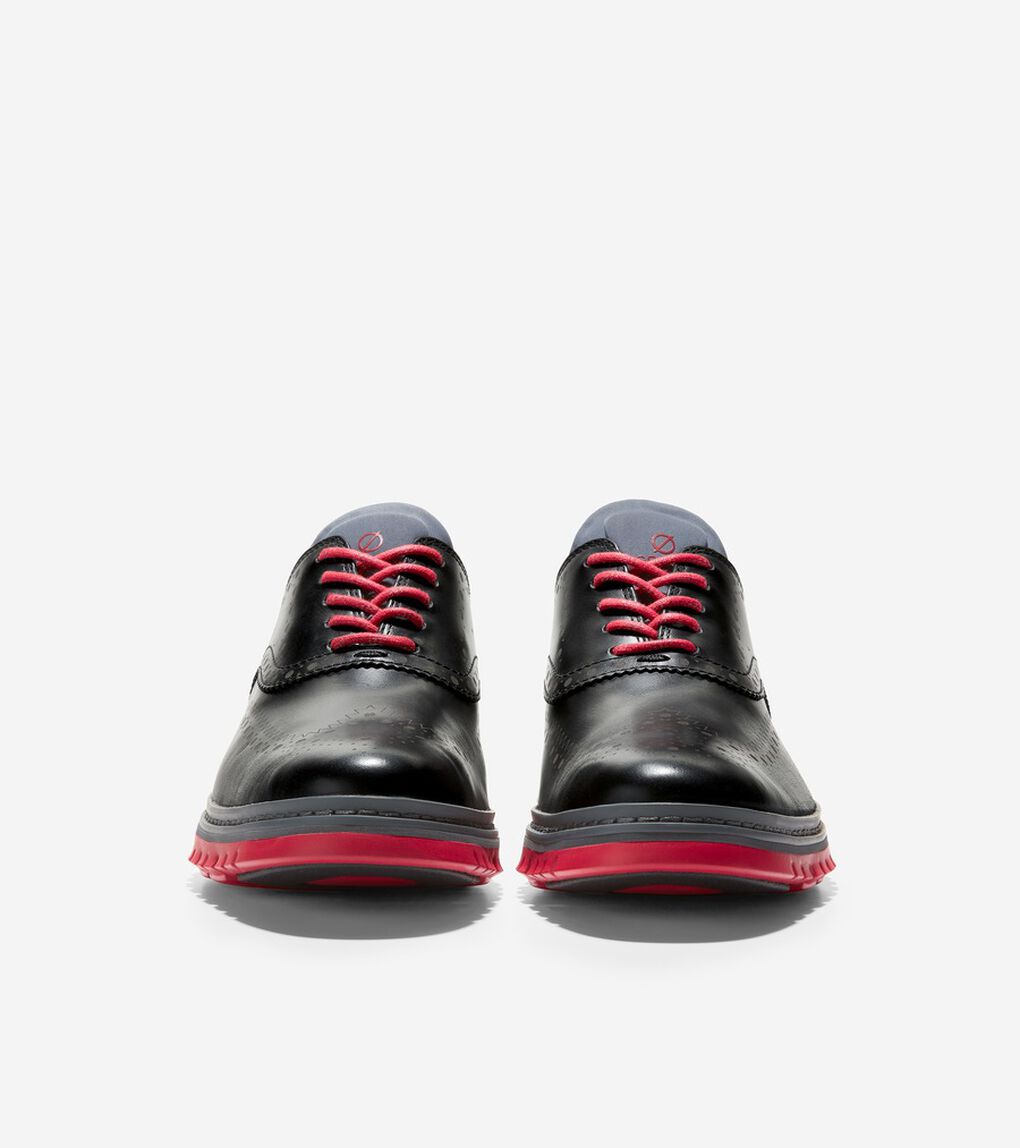 ゼログランド ウィング オックスフォード ウォータープルーフ mens.