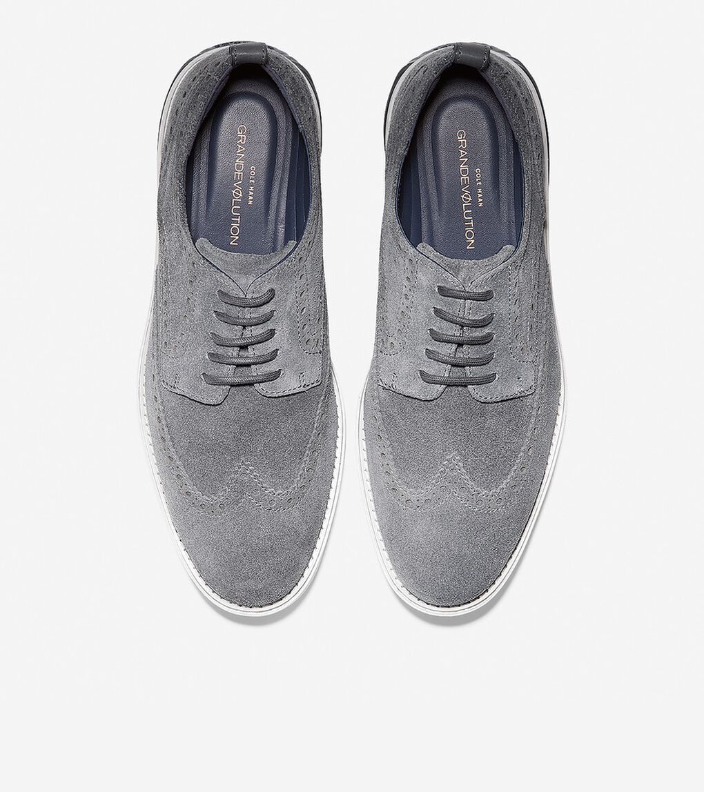 グランドエボリューション ショートウィング オックスフォード mens.