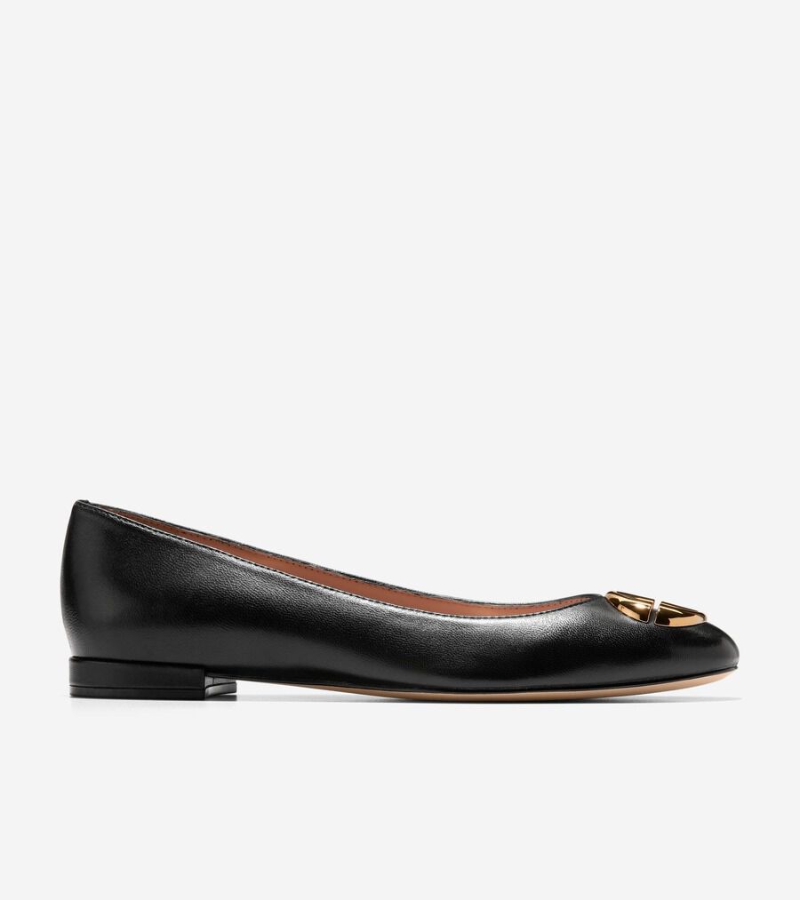 エナメルブラック　COLE HAAN コールハーン　バレエシューズ　サイズ7 コール ハーン公式】ウィメンズ(レディース) バレエ・フラット