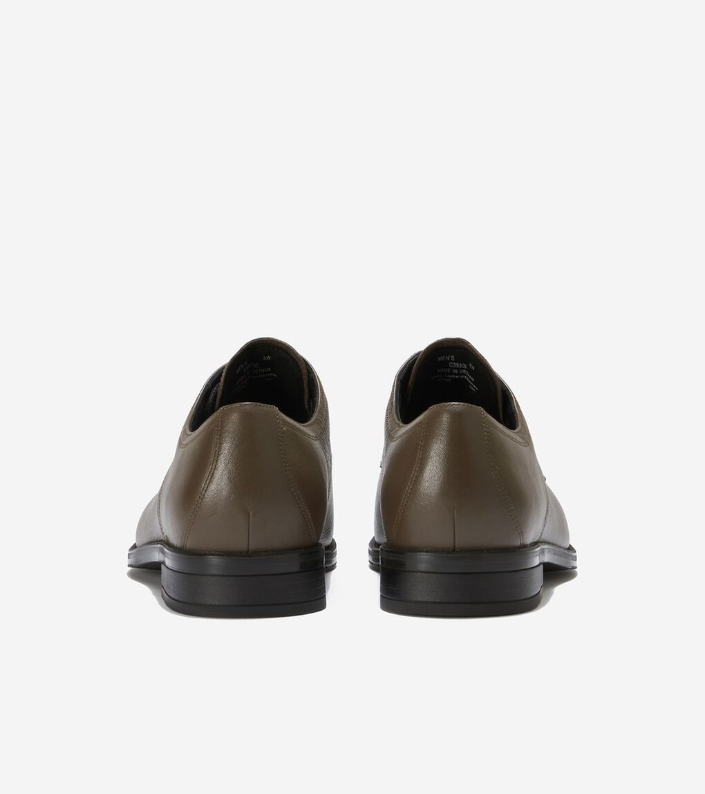 モダンエッセンシャル キャップトゥ オックスフォード mens.