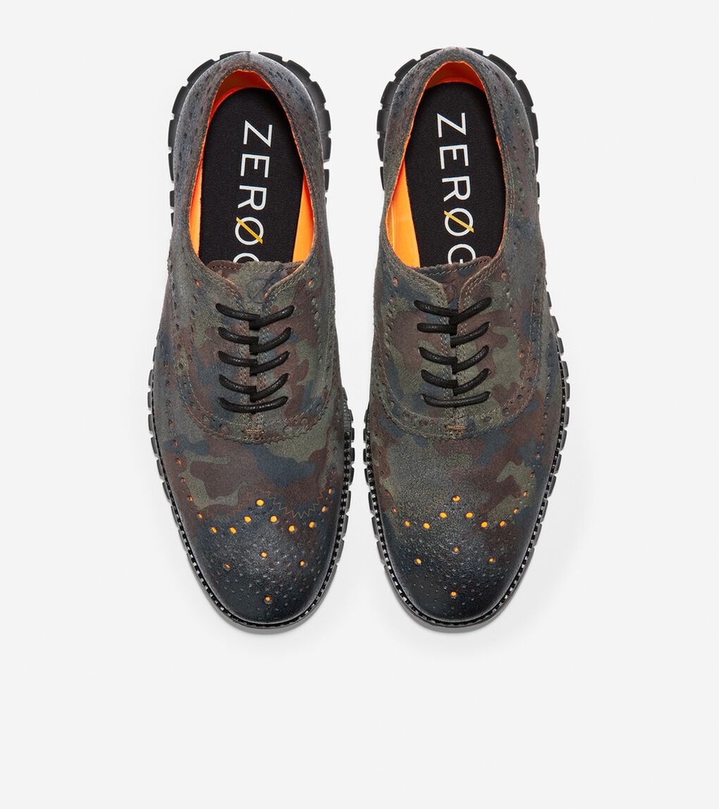 ゼログランド ウィングチップ オックスフォード mens.