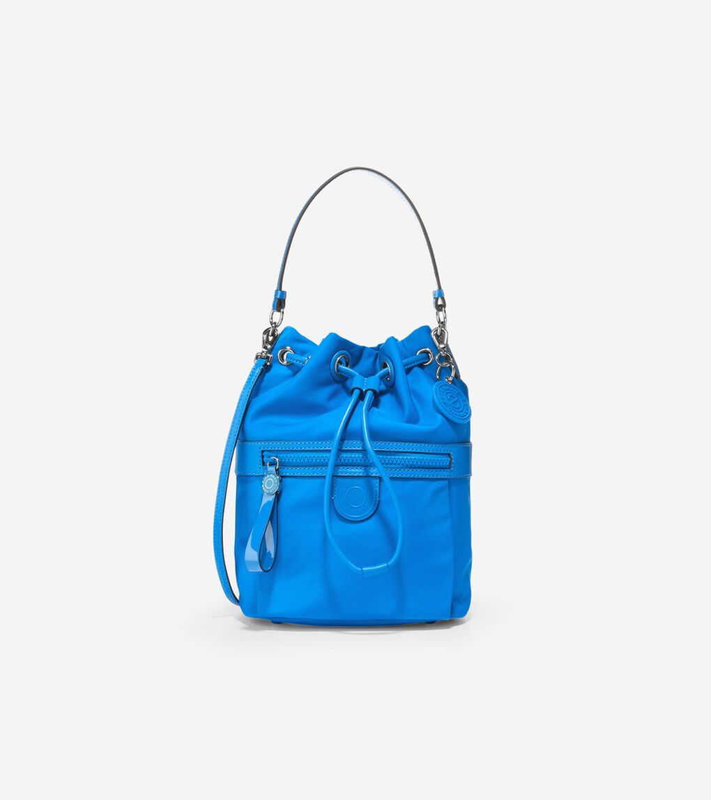 ナイロン ドローストリング クロスボディ womens.