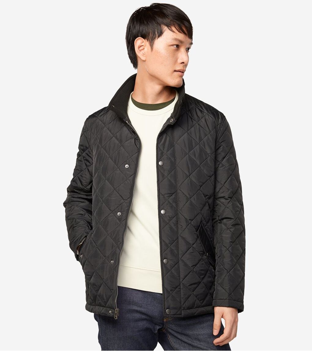キルテッド バーン ジャケット mens.