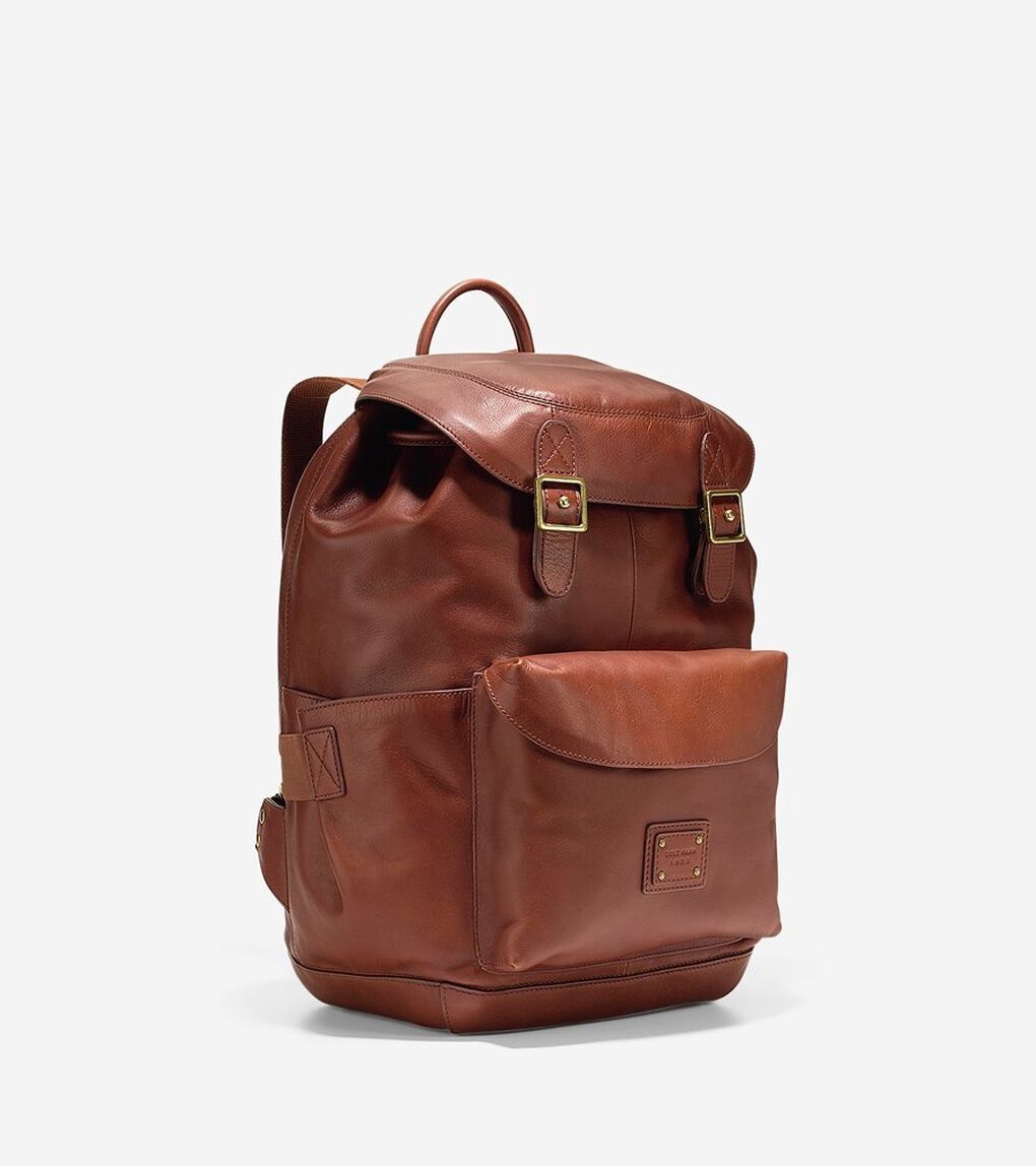 バンビューレン レザー バックパック mens.