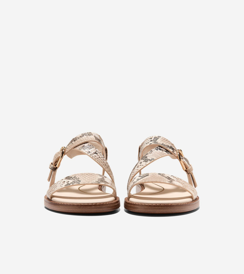 カミ バックル サンダル womens