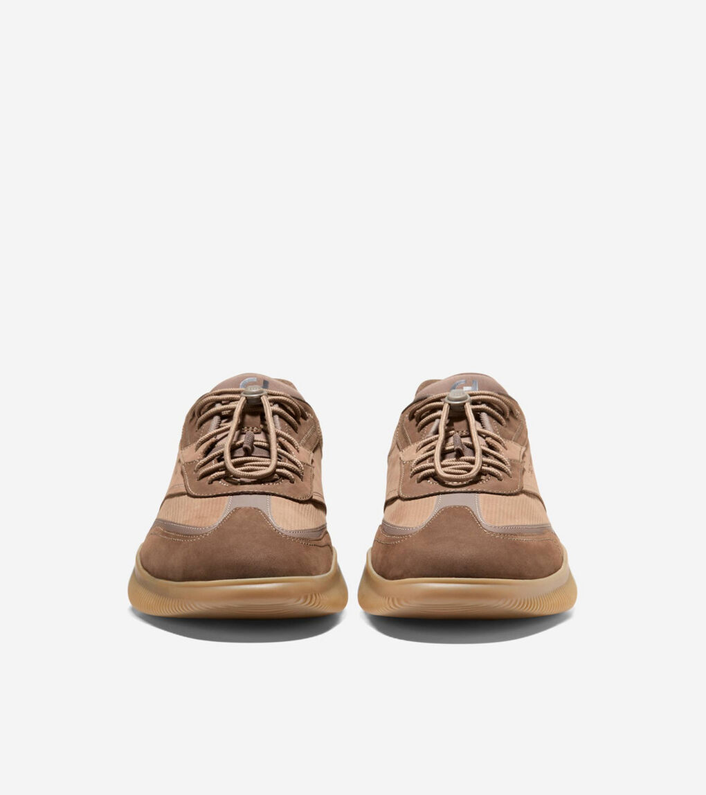 6.ゼログランド クイックオン レザー スニーカー mens