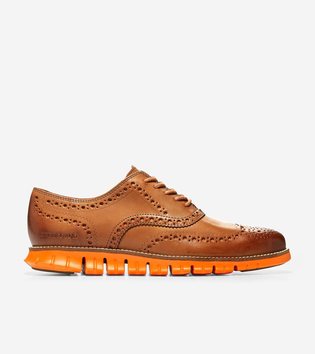 ゼログランド ウィングチップ オックスフォード mens.
