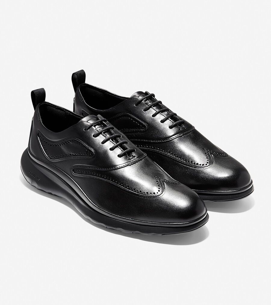 【数量限定】 3.ゼログランド ウィング オックスフォード mens. 0.0 | COLE_HAAN 靴
