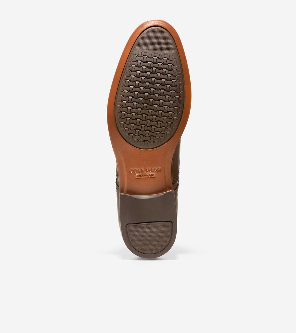 ドーソン グランド 360 ウィングチップ オックスフォード ウォータープルーフ mens.