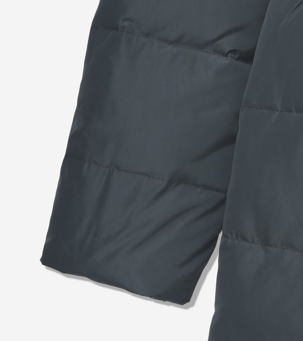 シグネチャー 32IN タフタ ダウン コート womens