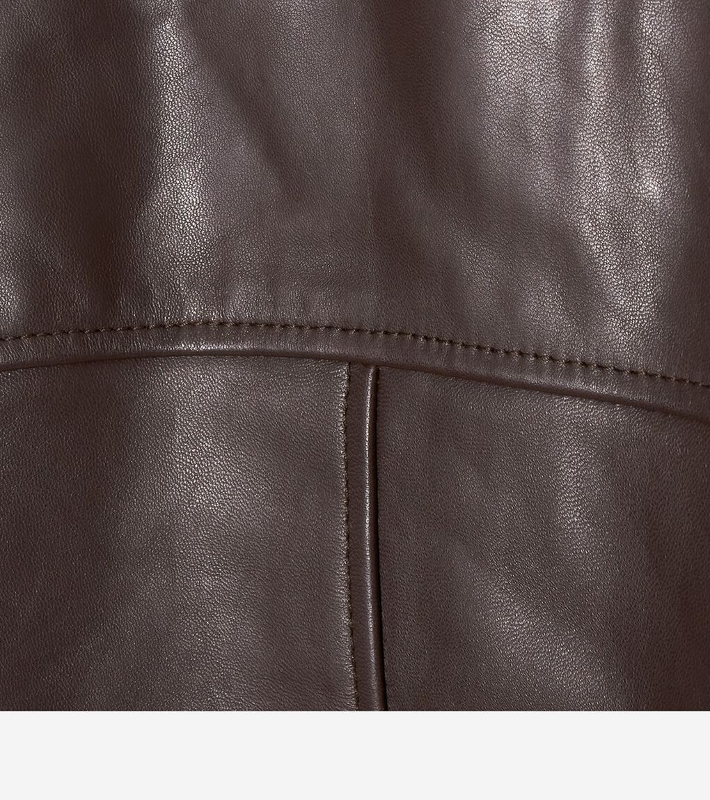 スムーズ ラム レザー ジャケット mens.