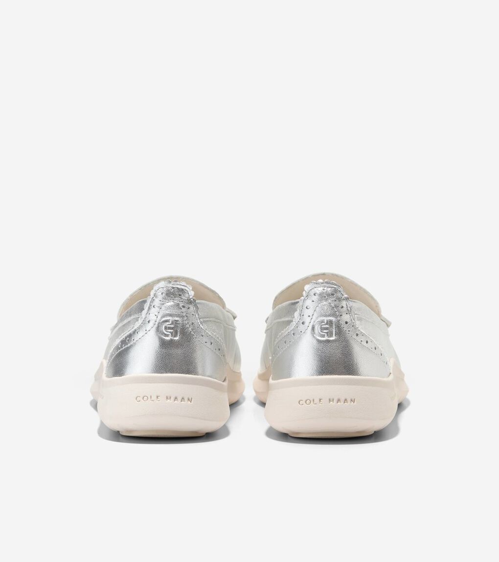 ゼログランド メリット レザー ローファー womens.
