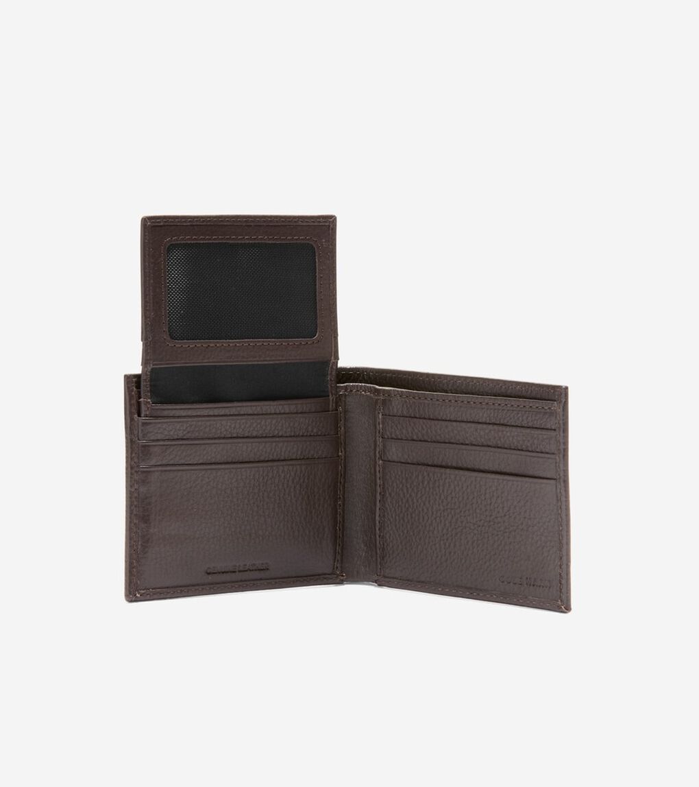 ぺブル レザー ウォレット mens.