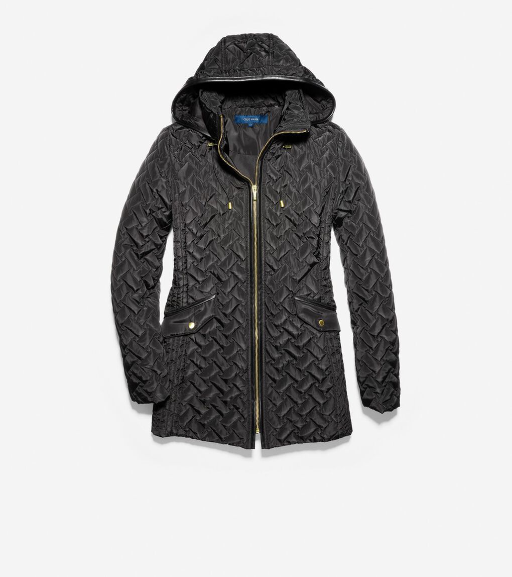 シグネチャー バーン ジャケット フード付き womens.