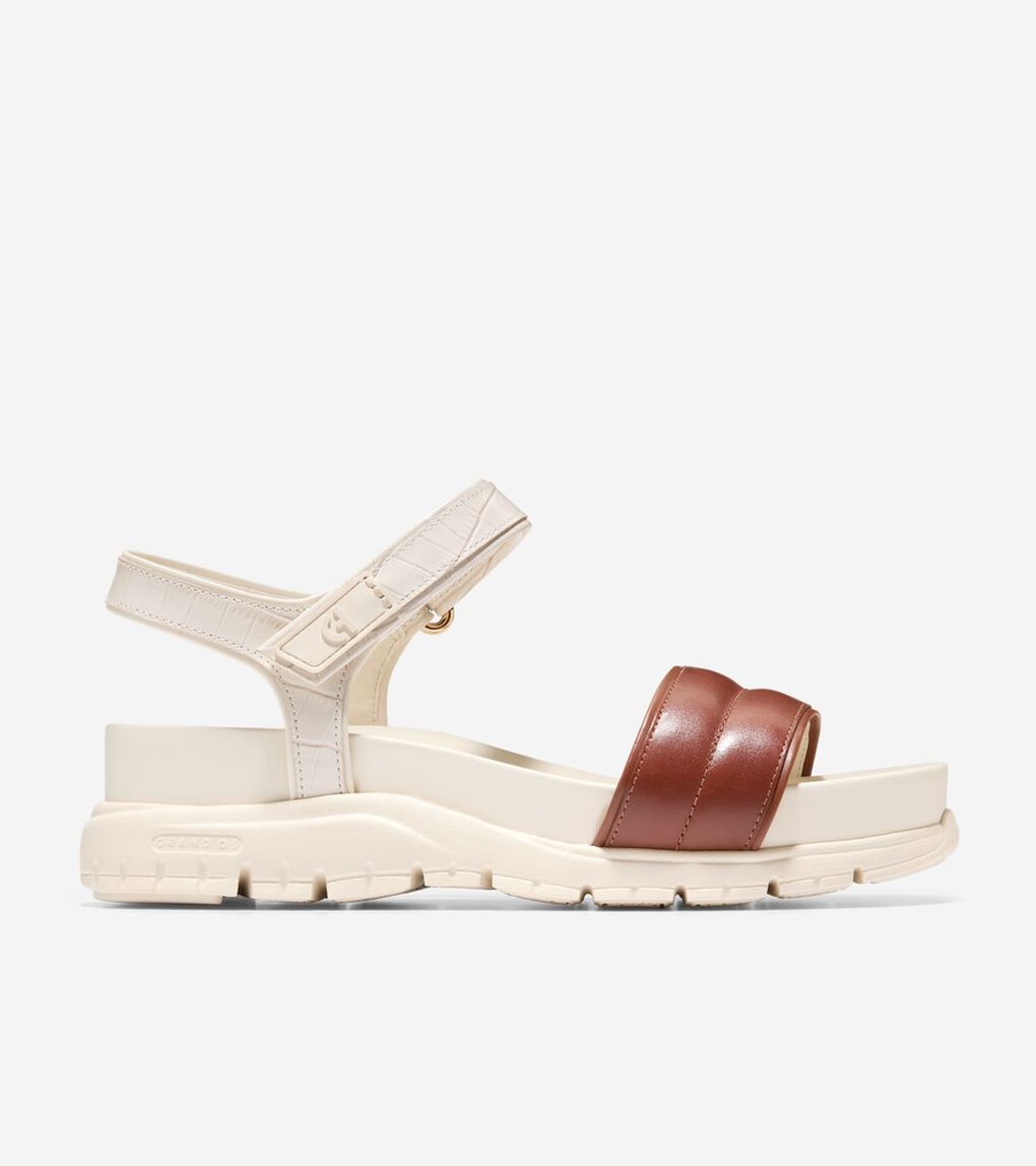 ゼログランド アンクル ストラップ サンダル womens.