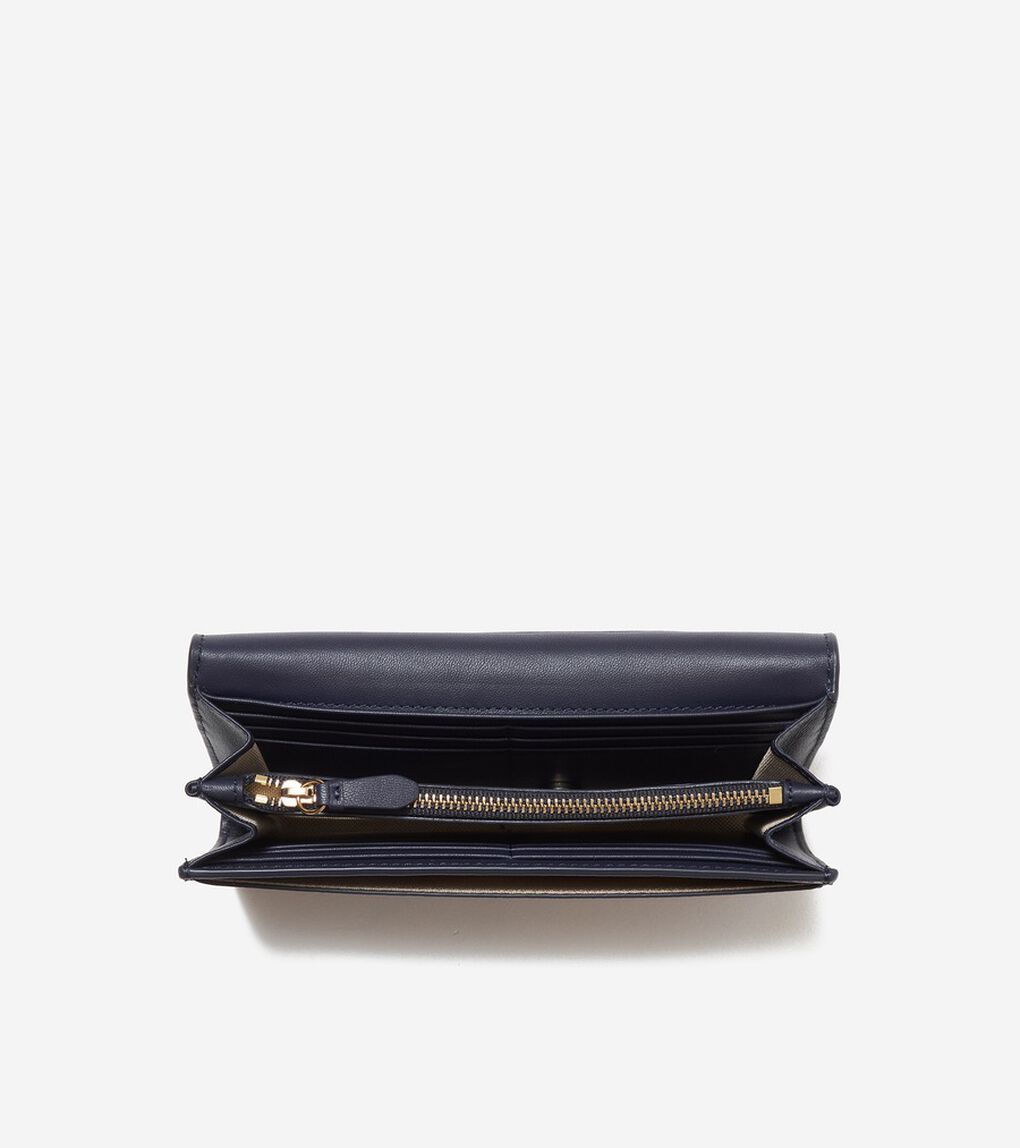 エッセンシャル コンチネンタル ウォレット womens.