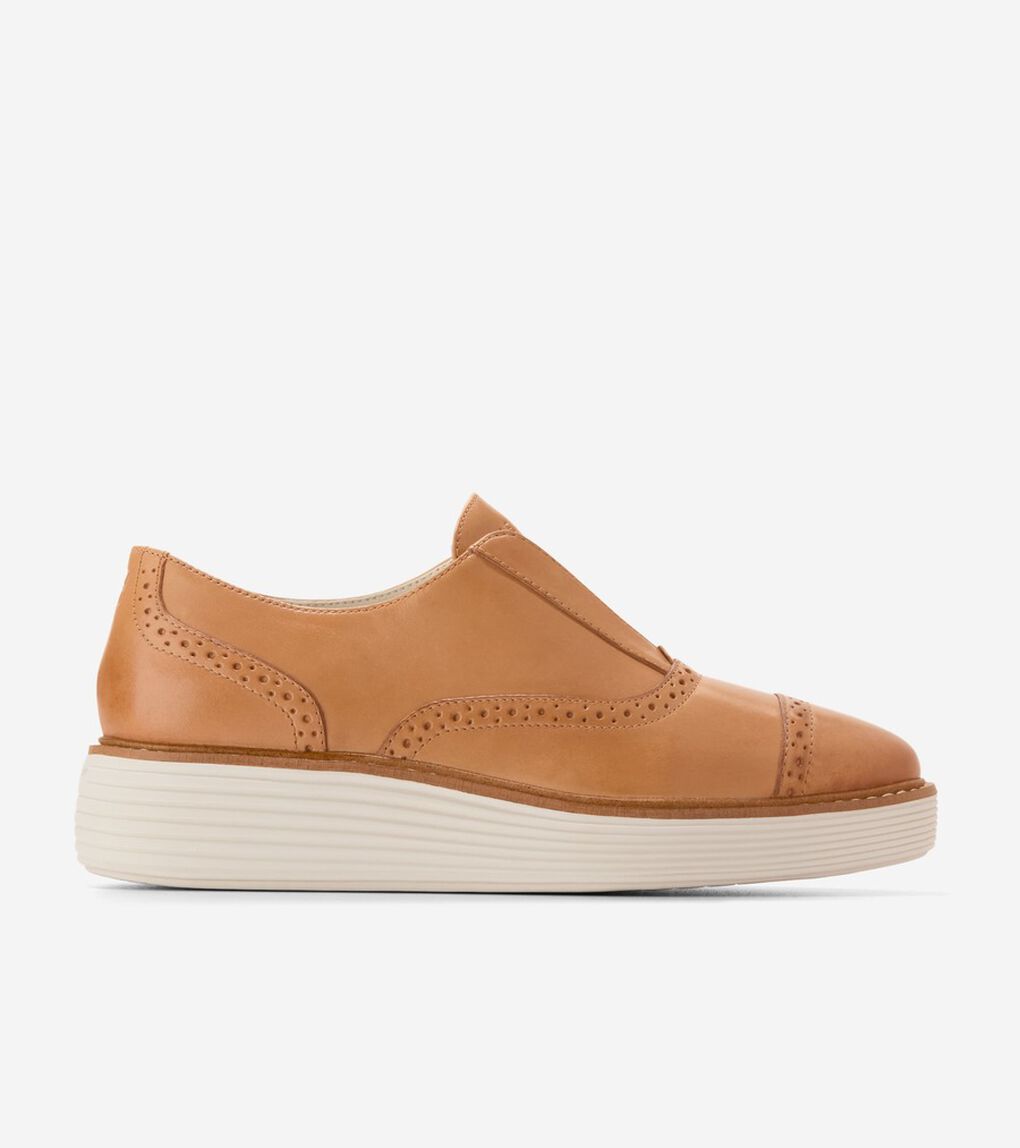 オリジナルグランド プラットフォーム レースレス オックスフォード womens