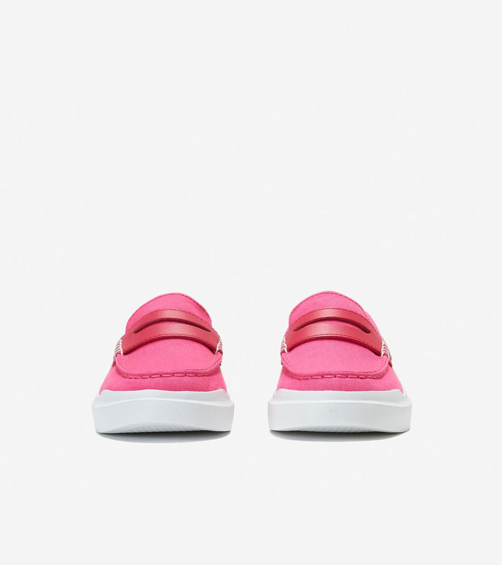 グランドプロ ラリー キャンバス ペニー ローファー womens.