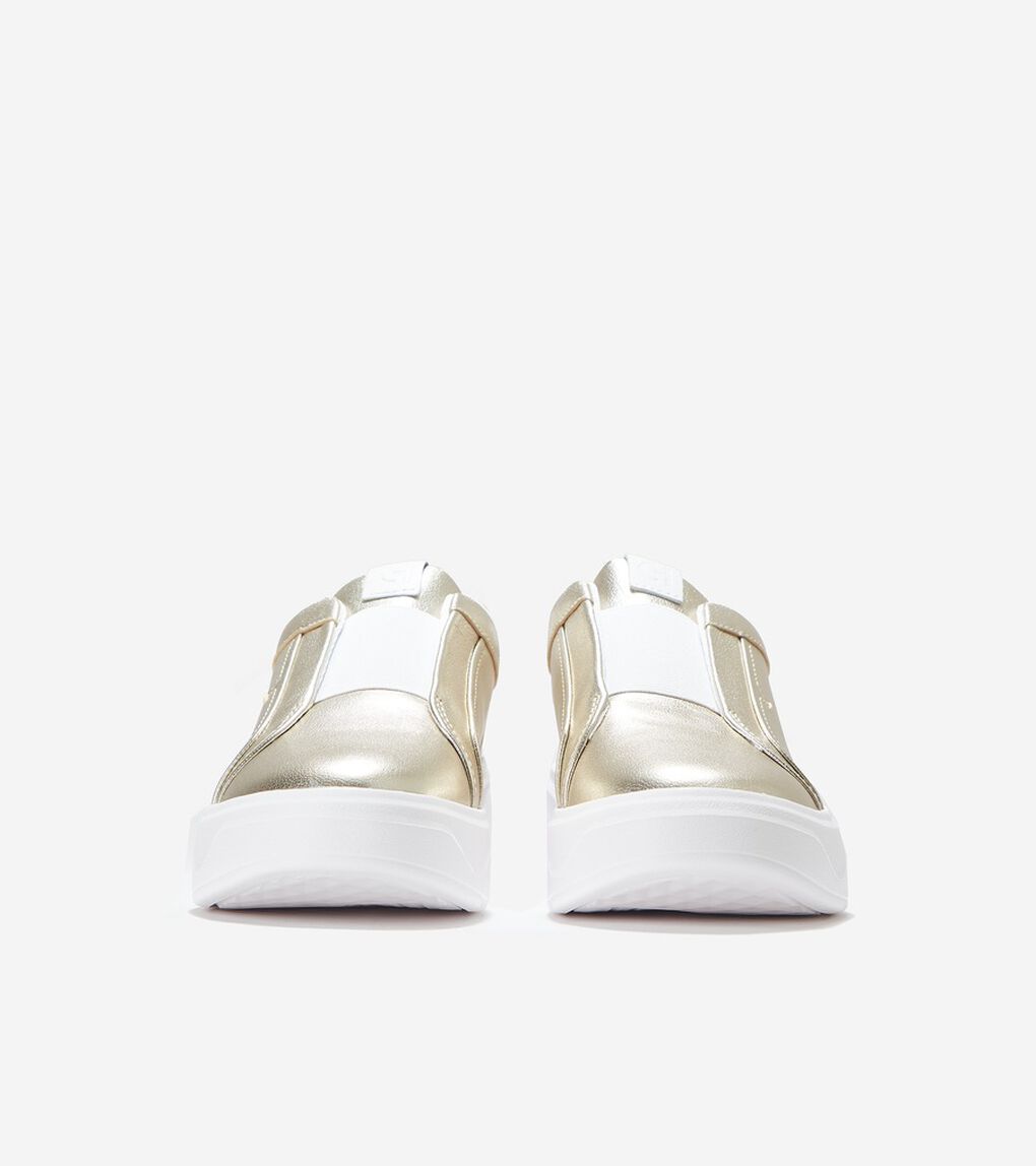 グランドプロ デミ スリッポン スニーカー womens.
