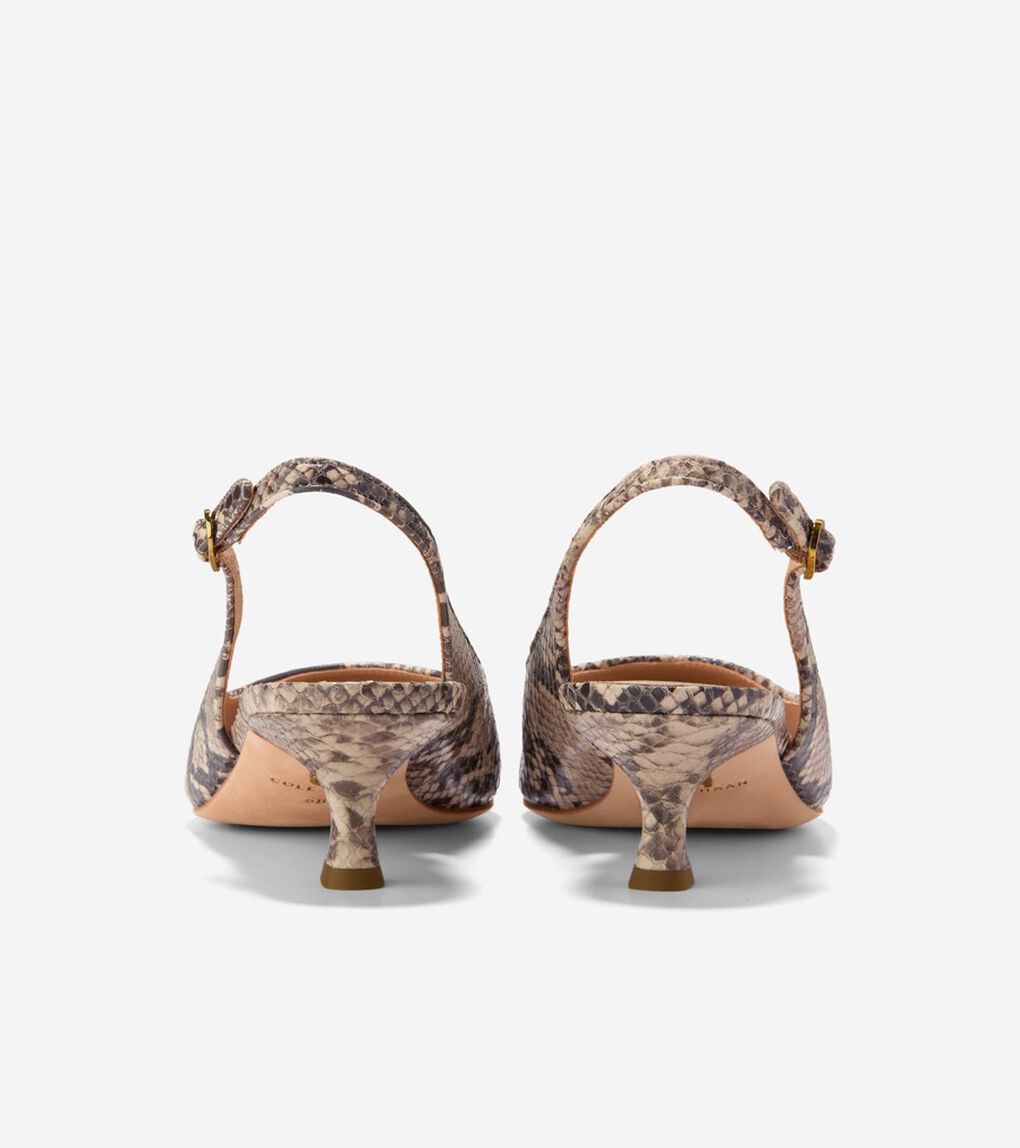 タイラ キティンヒール スリング パンプ womens.
