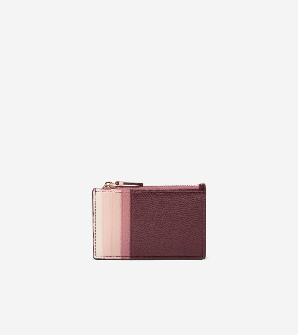 カード ケース W/ ジップ womens.