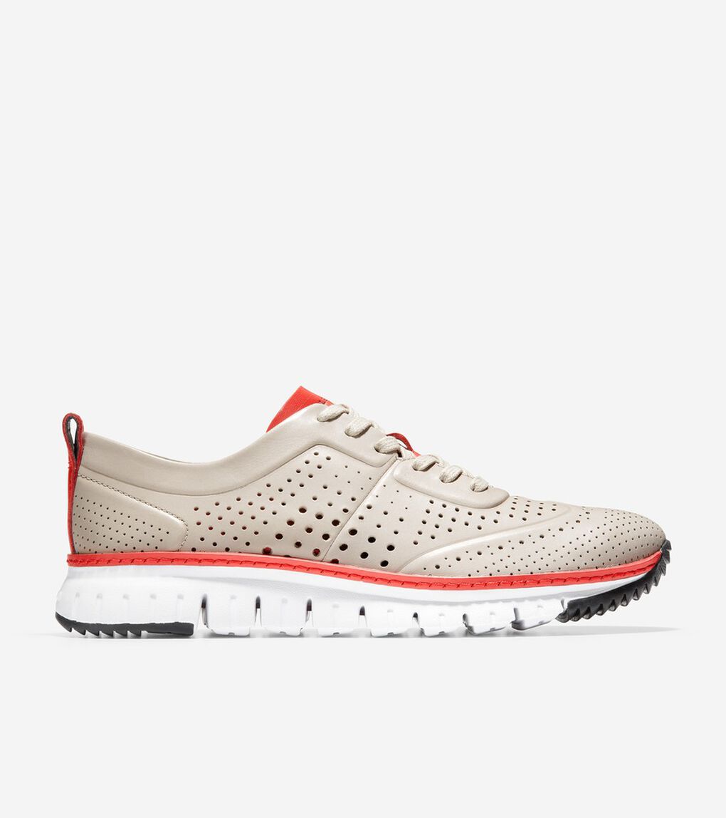 ゼログランド レーザー パーフォレーテッド スニーカー mens.