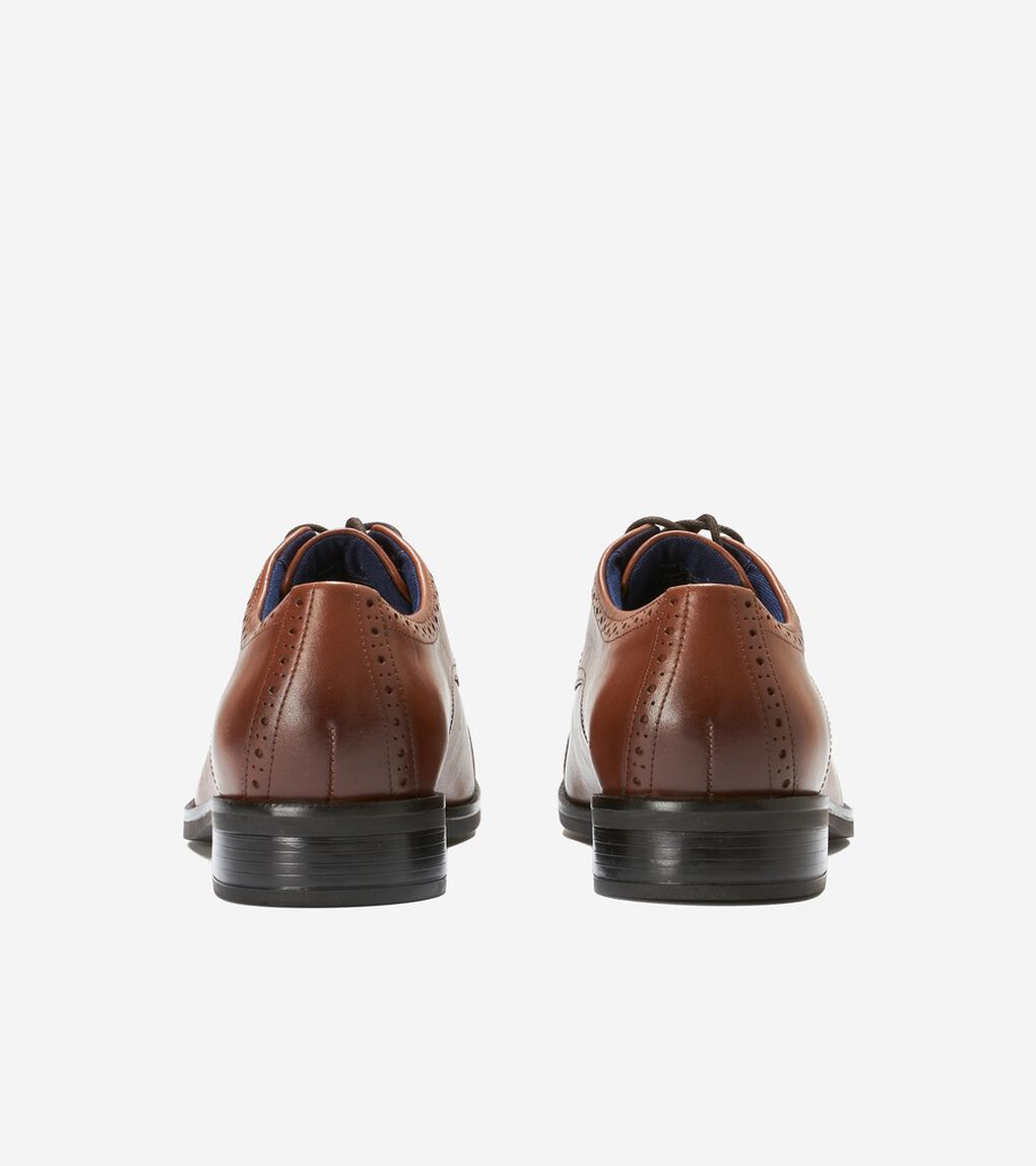 グランドプラスドレスキャップトゥオックスフォード mens.