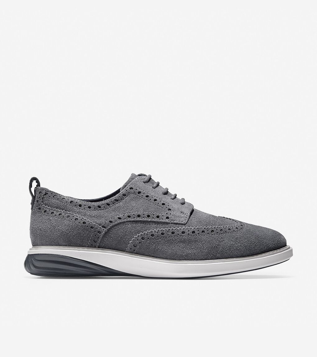 グランドエボリューション ショートウィング オックスフォード mens.