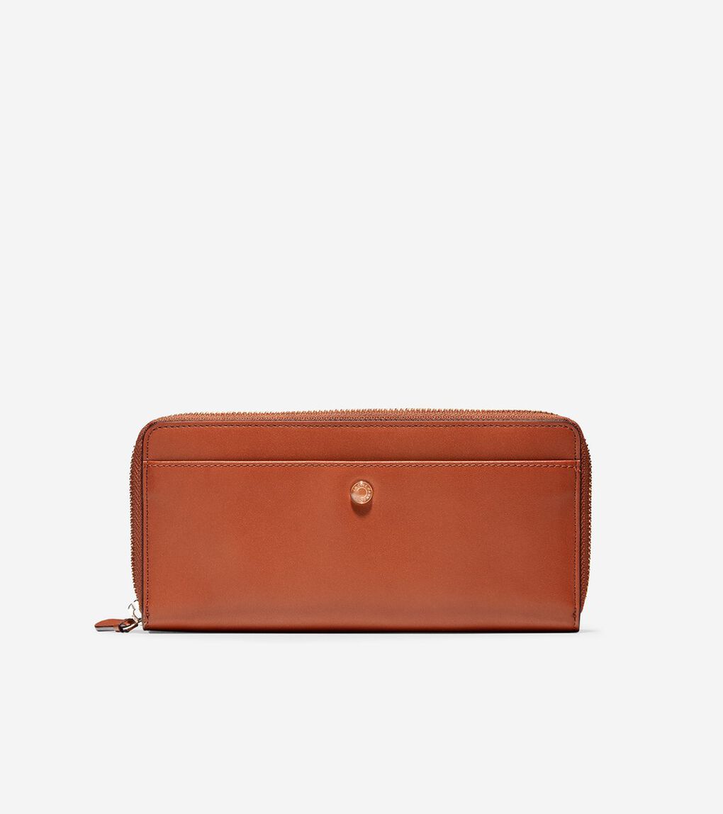 ジップ アラウンド コンチネンタル ウォレット womens.