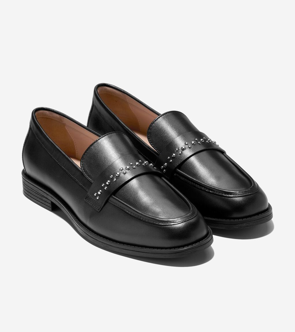 スタッシ エンブリッシュド ローファー womens.