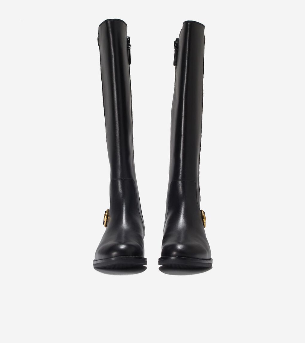クローバー ストレッチ トール ブーツ womens.