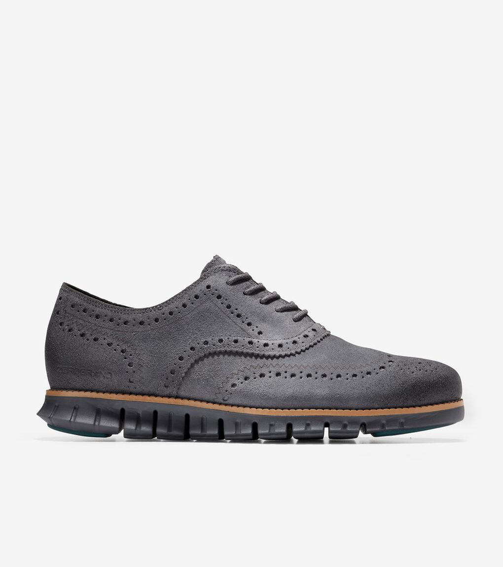 ゼログランド ウィングチップ オックスフォード mens.