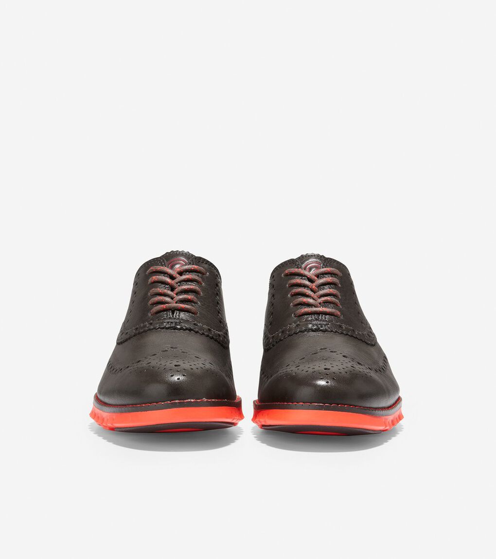 ゼログランド ウィングチップ オックスフォード mens.