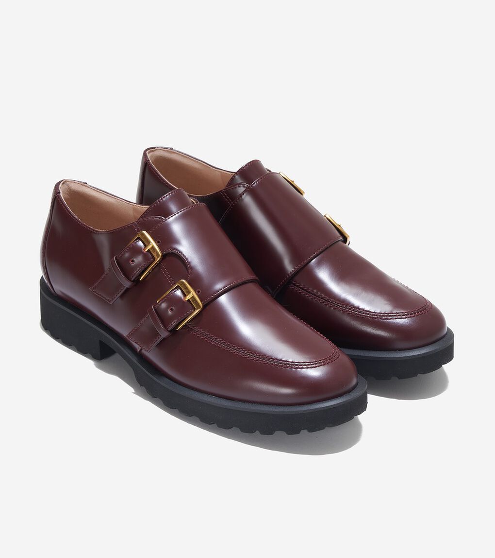 グリニッジ モンク ストラップ ローファー womens.