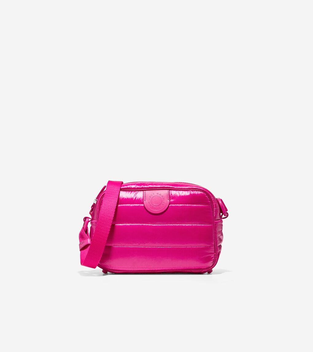 キルテッド ナイロン クロスボディ womens.