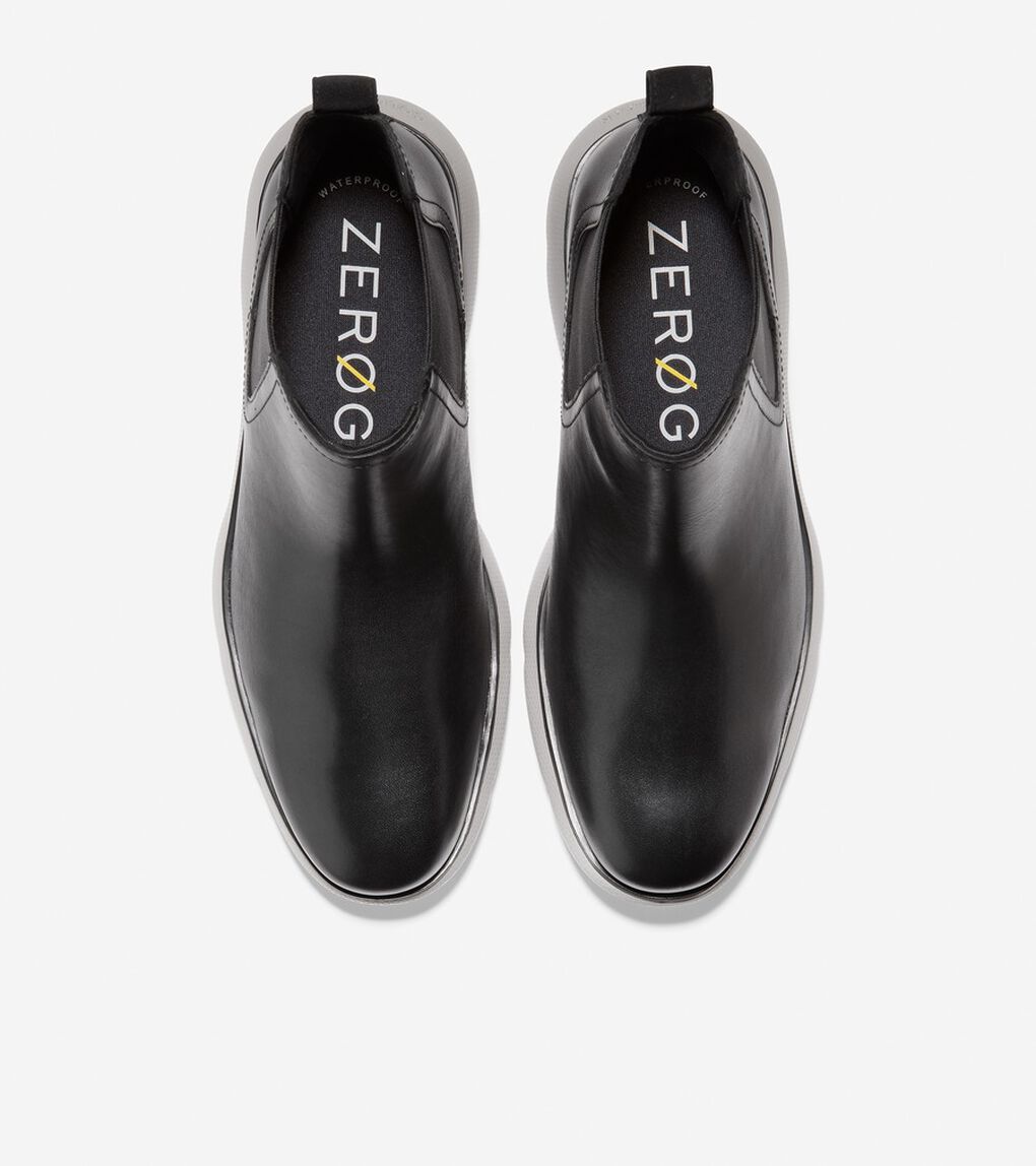 ゼログランド オムニ チェルシーブーツウォータープルーフ mens.