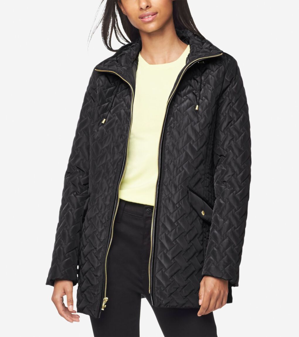シグネチャー バーン ジャケット フード付き womens.