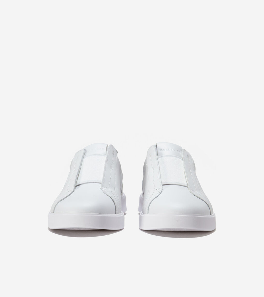 グランド クロスコート リュクス スリッポンスニーカー womens.