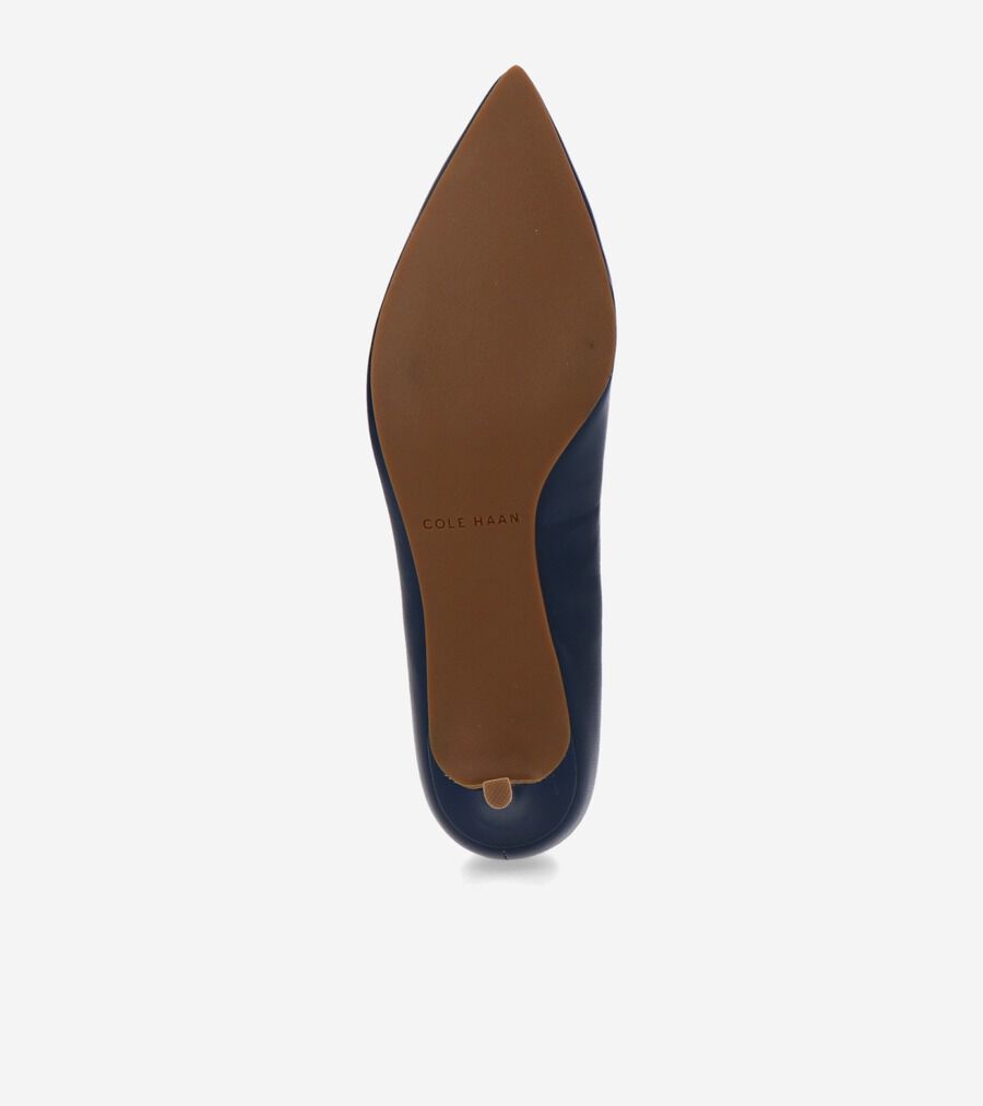 良品 COLE HAAN フラットパンプス （24㌢） スキマーⅡ サイドカット