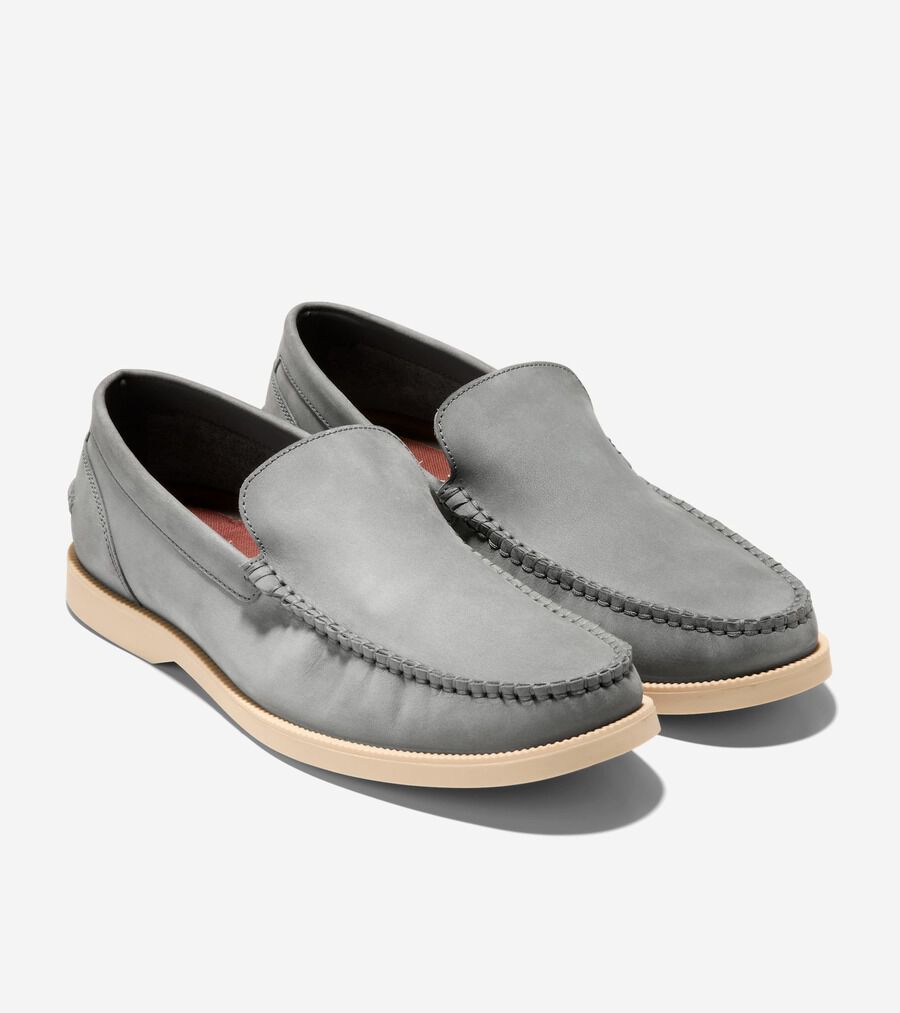 COLE HAAN アイボリー ローファー 4.ゼログランド ローファー mens. 0.0 | COLE_HAAN